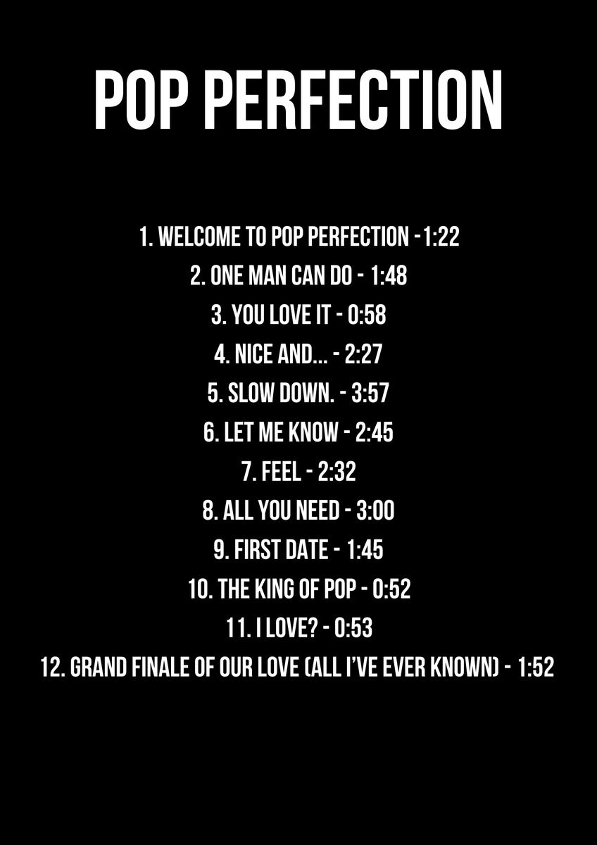 Linasik_T's tweet photo. Track Lengths. See you tomorrow 👑 https://t.co/ejSVXppHRs