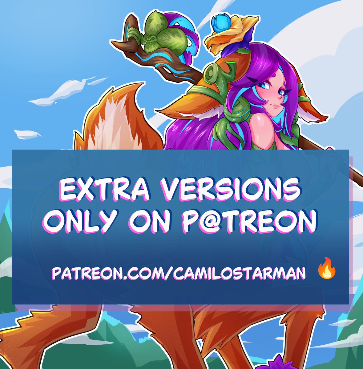 Lillia / League Of Legends Voting winner fanart at p@treon. Additional versions in P@treon.
 
 #fanart #spicy #monstergirl #art #lillia #leagueoflegends #lol #videogames #furry #art #draw #sfw #fanartlol #lilliafanart