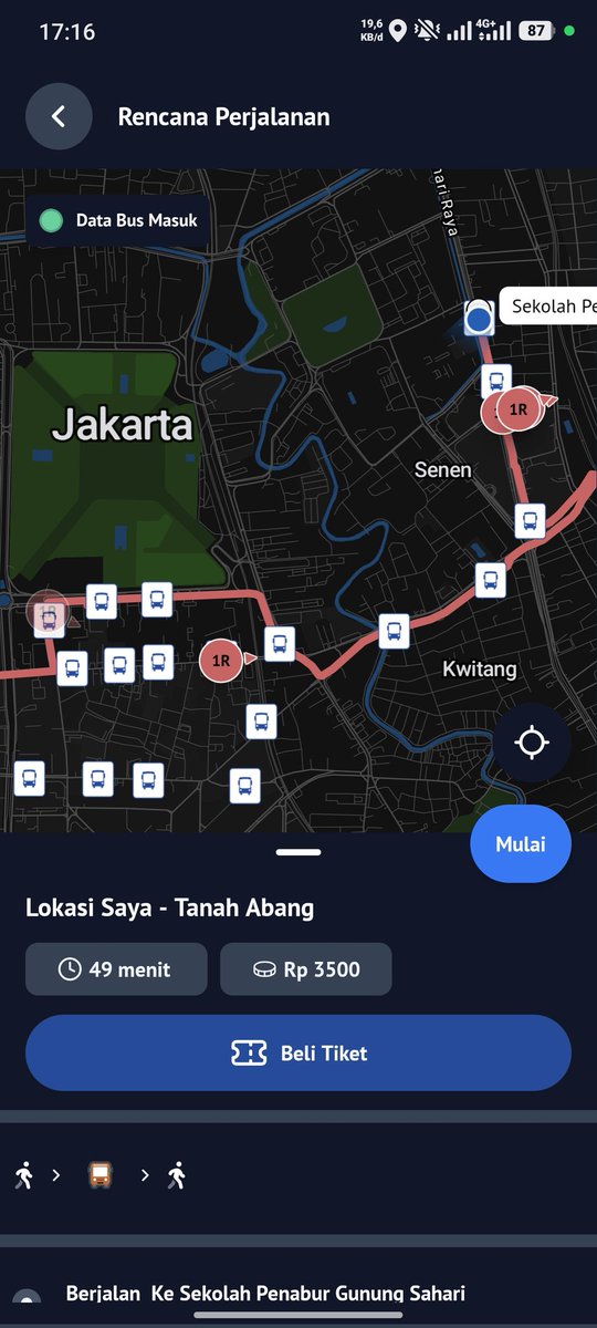 Kholilur_ID's tweet photo. @PT_Transjakarta tolong dong ini ruter 1R sudah selisih jauh banget dari bis sebelum nya tapi ga berangkat2 lagi dari terminal senen https://t.co/7xgAg3NR89