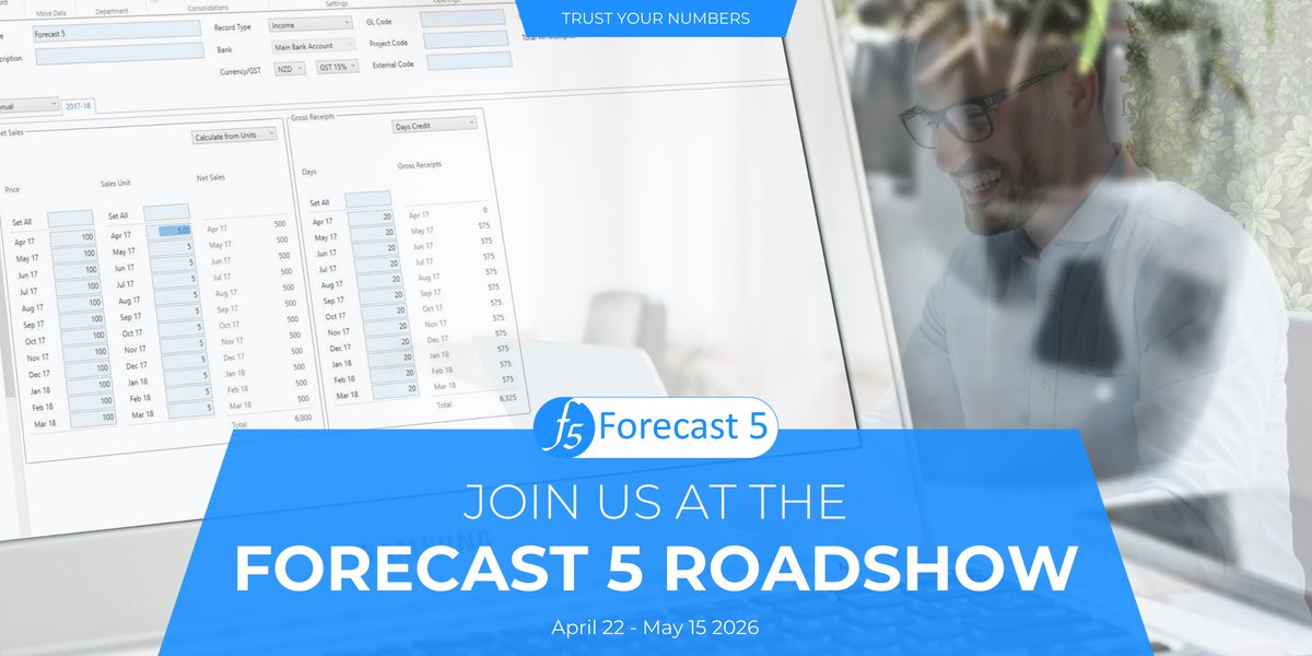 Forecast5NZ's tweet photo. 🚨 Tomorrow’s the day!

• Roadshow – rolling forecasts, variance analysis, instant reports -   https://t.co/5TD2F4CTx5 

• Customer Meet-Up – new web version, migration insights, upcoming features - https://t.co/XiwgYDK1y2 

Get ready to level up your forecasting! https://t.co/Dt6LEuJDme