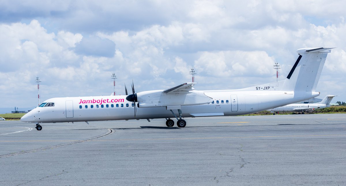 CanHCKenya's tweet image. .@FlyJambojet welcomed its newest @DeHavilland #Canada Dash 8 Q400 from #Canada 🇨🇦 - scaling capacity, strengthening connectivity, and unlocking growth. #Kenya’s aviation sector is accelerating.
#CanadaInKenya 🇨🇦🤝🇰🇪