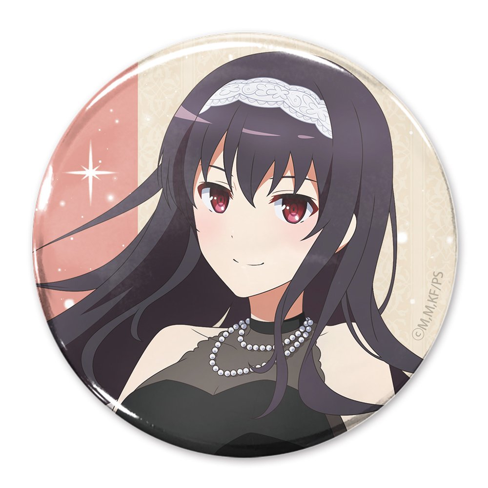 冴えカノ ファンタジア文庫大感謝祭限定 缶バッジ 霞ヶ丘詩羽 【公式通販】
