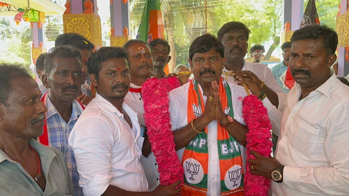 KRM RadhaKrishnan BJP tweet media