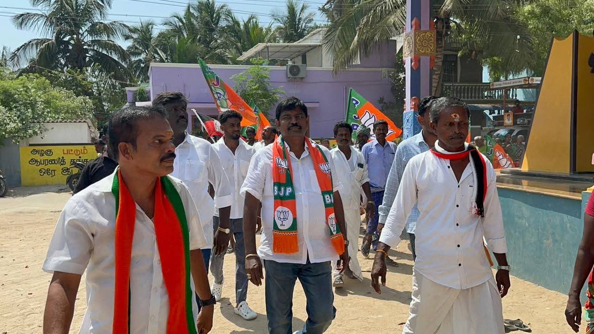 KRM RadhaKrishnan BJP tweet media