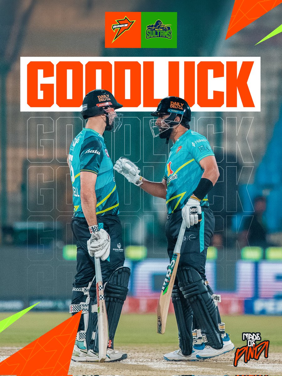 thepindiz's tweet photo. Pindi walo, drop your best wishes for the #PindiBoys for tonight’s game!
#MSvRP #HBLPSL11 #MadeOfPindi https://t.co/lwgqkA2kSF