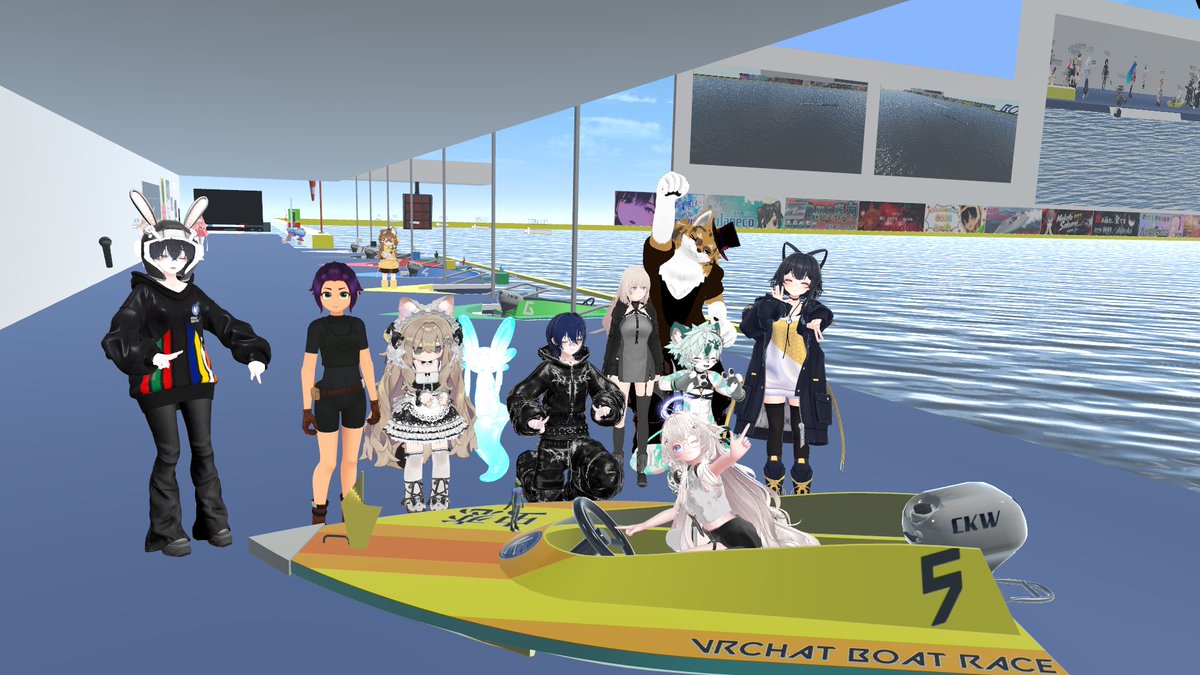 VRchatボートレース養成学校　【公式】 tweet media