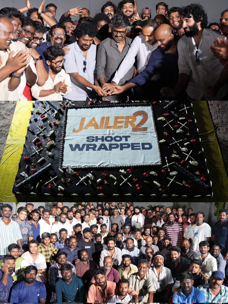 Jaswanth_35679's tweet image. #Jailer2 Shoot Wrapped 😎🔥🔥🔥

#RajiniKanth #Nelson