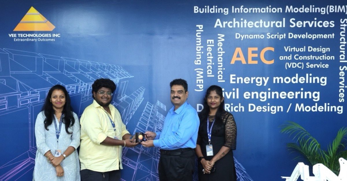 V_technologies's tweet image. A good town hall goes beyond updates—it strengthens alignment and connection. The AEC Services Team Town Hall at Vee Technologies offered a moment to review progress, recognize team efforts, and align on priorities ahead. 
#TownHallMeeting #AECServices #TeamAlignment