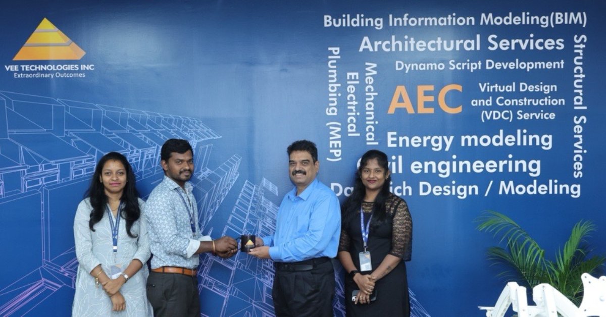 V_technologies's tweet image. A good town hall goes beyond updates—it strengthens alignment and connection. The AEC Services Team Town Hall at Vee Technologies offered a moment to review progress, recognize team efforts, and align on priorities ahead. 
#TownHallMeeting #AECServices #TeamAlignment