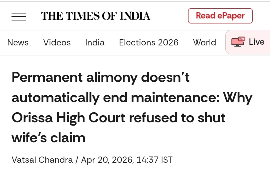 Bro married 2003, wife left in few weeks &amp; won lifetime Alimony subscription.. even after he won divorce desertion grounds 🥲

Could ve adopted a dog instead 🙃 #MarriageStrike