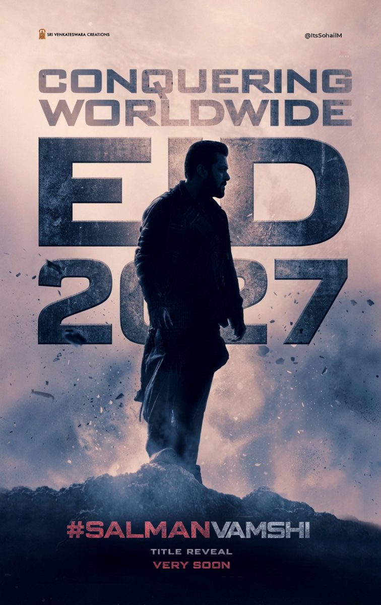 Even we need this kind of HYPE.. 🔥 for #SalmanVamshi FILM. 

#SVC63 - EID 2027.. 💥💥
