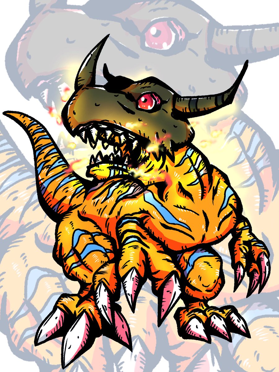 Djm1250's tweet photo. グレイモン/Greymon🔥🔥
#デジモン
#digimon https://t.co/wMLTbKDGj0