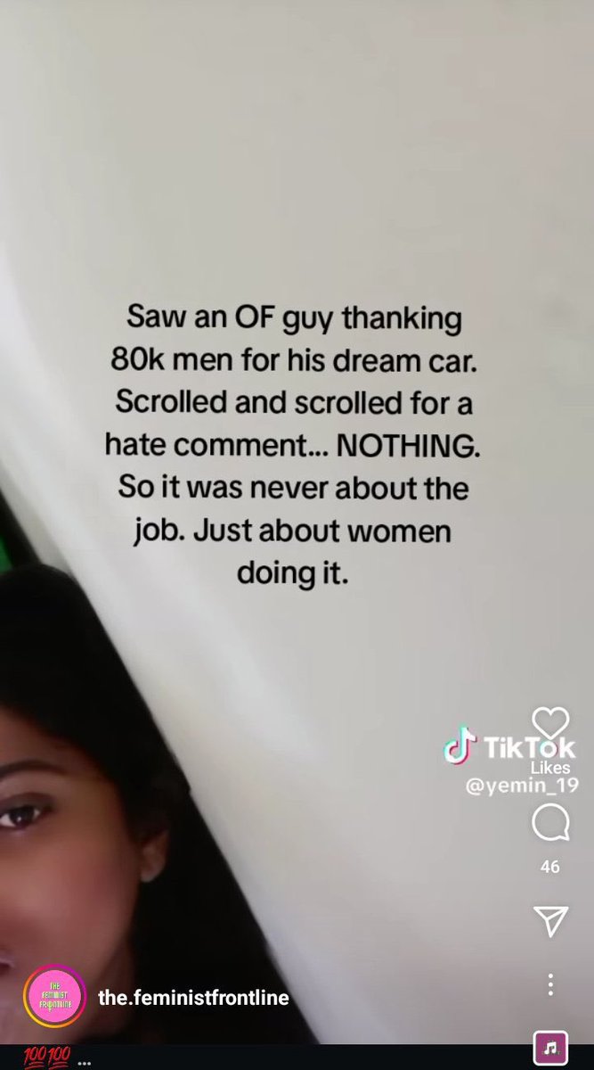 xevekiah's tweet photo. Misogyny is rooted in jealousy https://t.co/i6UC80MpiF