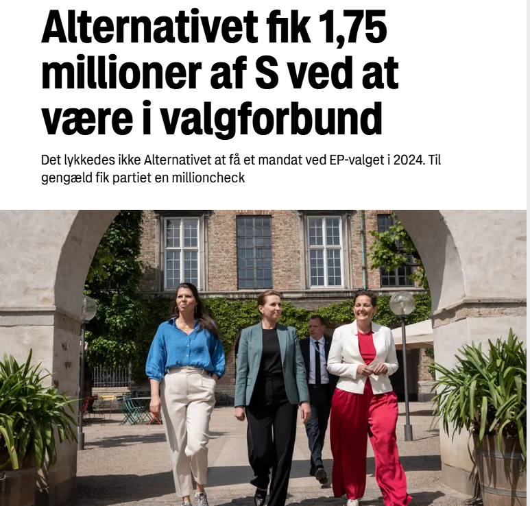 PallePoulsen's tweet image. "Orban gav 1,75 millioner kroner for at vinde valget."
Hvad ville medierne mene om det?
Hvad er forskellen? Ja, du må gerne lave en bortforklaring, men der er ingen forskel. 
Alle kan se, at det er ekstremt forkert. Mette og Franciska bør gå af.
#dkpol