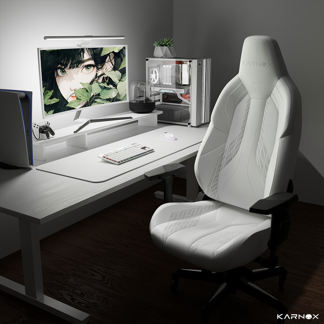 karnoxchair's tweet image. white setup
yes or no?

Link in bio

#karnox #whitesetup #desksetup #gamingchair #cleanworkspace #battlestation #setupgoals