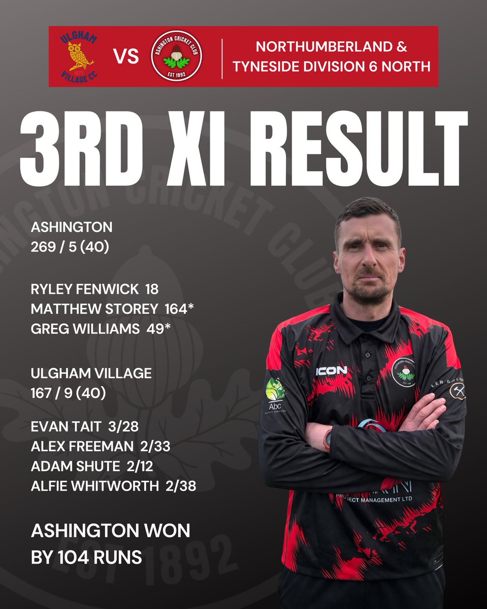Ashington Cricket Club 🌰 tweet media
