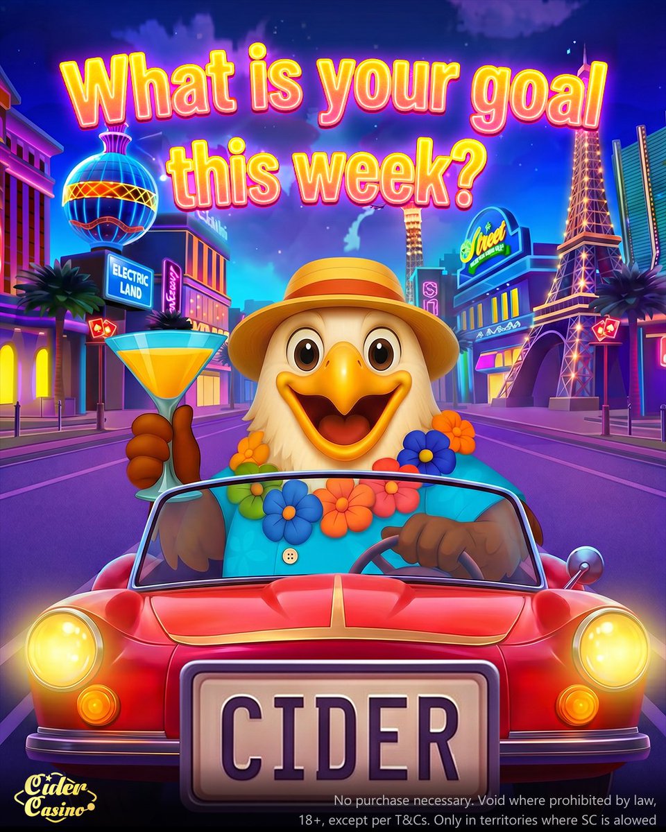 Cider Casino tweet media