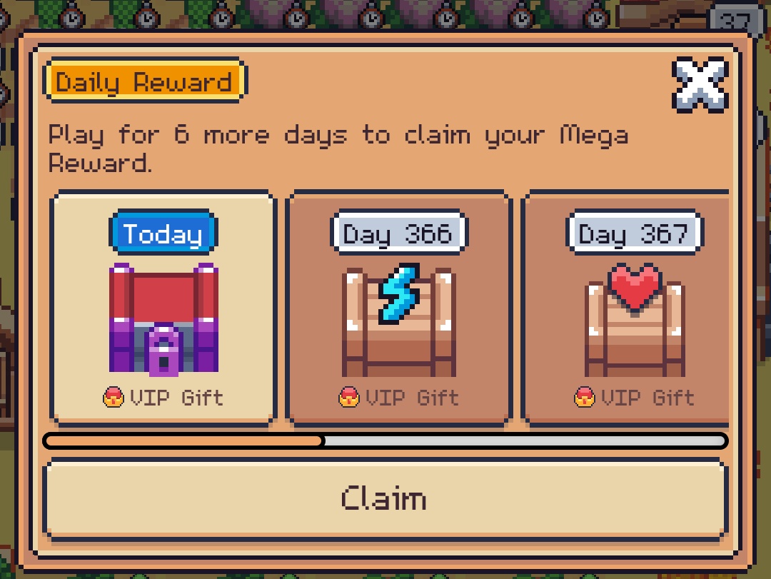 LeoxRoger's tweet photo. 🏆 Achievement Unlocked @0xSunflowerLand: 1 Year Streak  
🎁 Rewards: Treasure + Rare + Luxury Keys  
🍰 Bonus: 8,893 XP  
⏳ Status: 6 days to Mega Reward  
🔥 Mission: Continue  

#365DayStreak #DailyGift #SunflowerLandFarm #Web3Gaming  #VIPRewards https://t.co/4U89Te6fiL