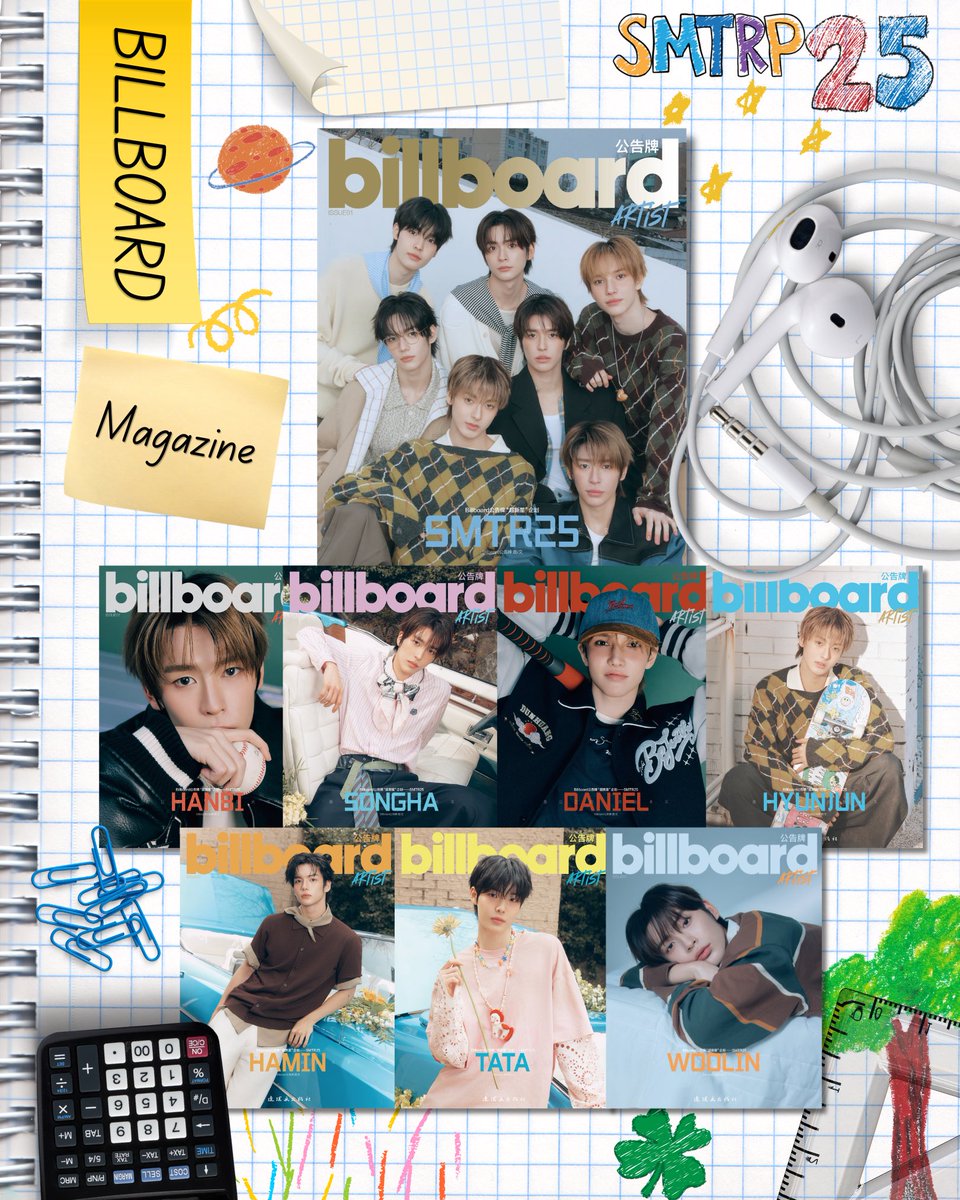 SMTRP25's tweet photo. ᅠ
✏️ DING! DONG!!
Congratulations on the grand success of QQ Music X Billboard SMTR25 Artist Book! 

You guys talent shines so bright with all 7 of you. Wishing more achievements ahead! Keep shining. 📰
ᅠ https://t.co/WX4kcVJmQv