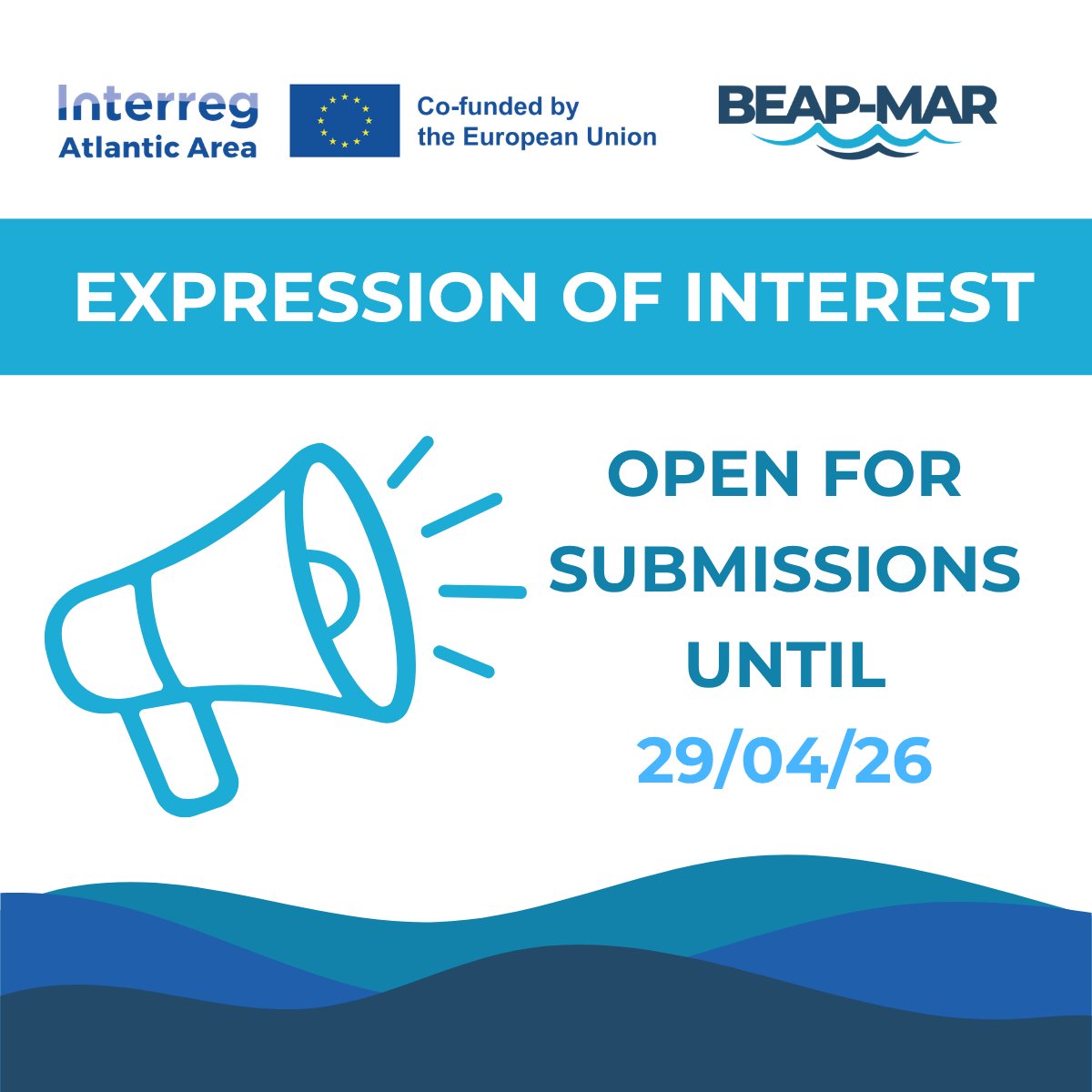 The BEAP-MAR Expression of Interest is open

If your organisation works in or around the marine environment and you're looking for an opportunity to pilot cutting-edge methodologies in a real-world setting, this one's for you.

Apply now: beap-mar.eu/product-tests/