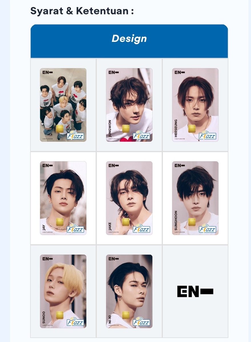 14is86's tweet image. Open Jastip Enhypen x Flazz

Fee Jastip 5k / Kartu

Pengiriman dari Jakarta Barat

#Enhypen #Flazz #BCA #JasTip #Jakarta