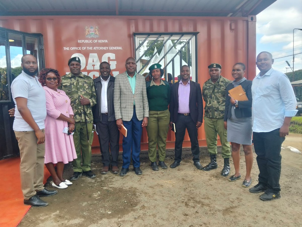 lrf_ke's tweet photo. Yesterday LRF joined the Office of the Attorney General in Launching the 4th Legal Aid centre at Nakuru GK prisons. The Facility will be used to enhance access to legal aid for prisoners (an already identified community) as well as the general population. https://t.co/M5uSnmLTP3