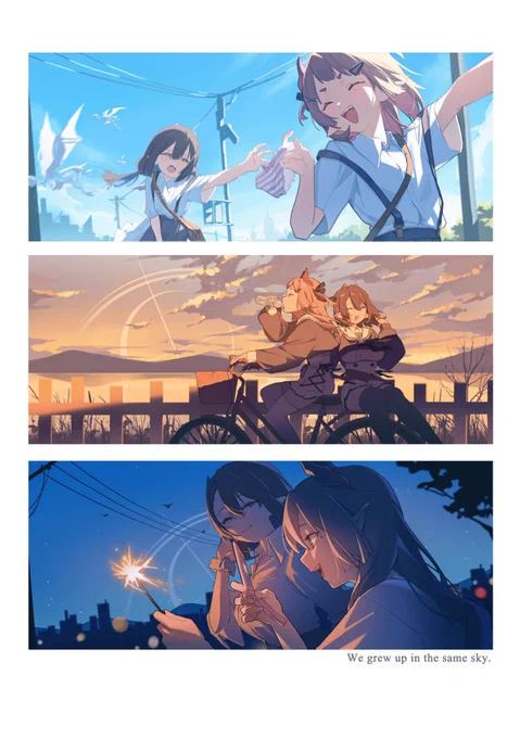 OC💙💜
We grew up in the same sky. 