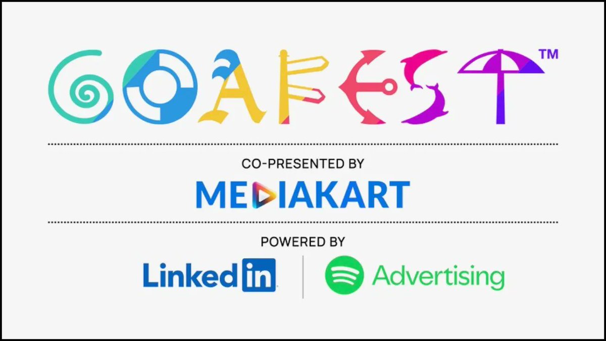 BestMediaInfo's tweet image. MediaKart, LinkedIn and Spotify Advertising join Goafest 2026 partner roster 

bestmediainfo.com/mediainfo/medi… 

#Goafest #advertising #AAAI #LinkedIn #Spotifyads