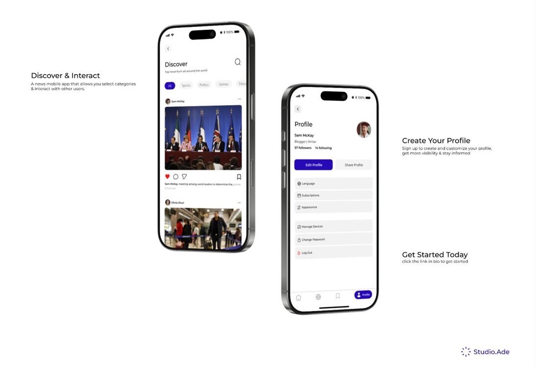 studioade_ng's tweet photo. Designing the future of information, one pixel at a time.📲🗞️

Hi, I'm a Ul Designer specialized in high-conversion digital products for startups, founders &amp; entrepreneurs. My work focuses on speed, clarity, usability &amp; overall client satisfaction.

✉️f.afuwape94@gmail.com https://t.co/iwNT54wcpf
