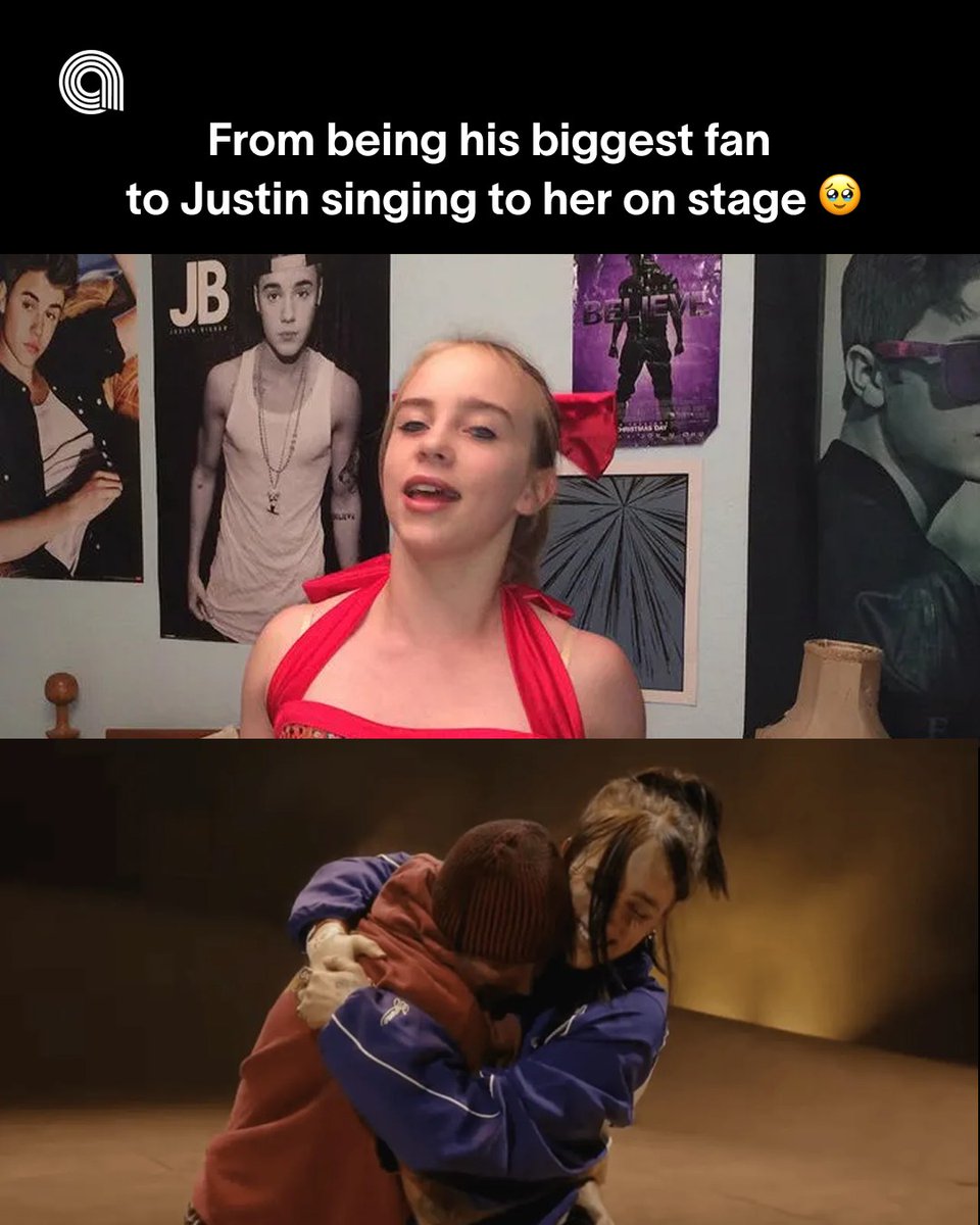 anghami's tweet photo. Once a #Belieber, always a Belieber 🥹 
Listen now to #OneLessLonelyGirl on #Anghami 

🔗 https://t.co/YwyhrHUtuc 🔗 https://t.co/kAYFpVIlNV