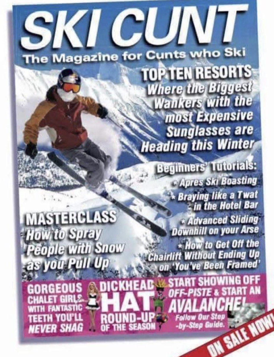 NewsSlasher's tweet image. Do you #Ski?
This seems to be a true to life account for the #skiing fraternity