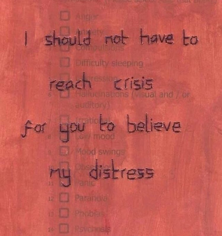 RhiaCrewe's tweet image. 💜 Absolutely right. 💜
#mentalhealth #waitinglists #crisis #judgemental
