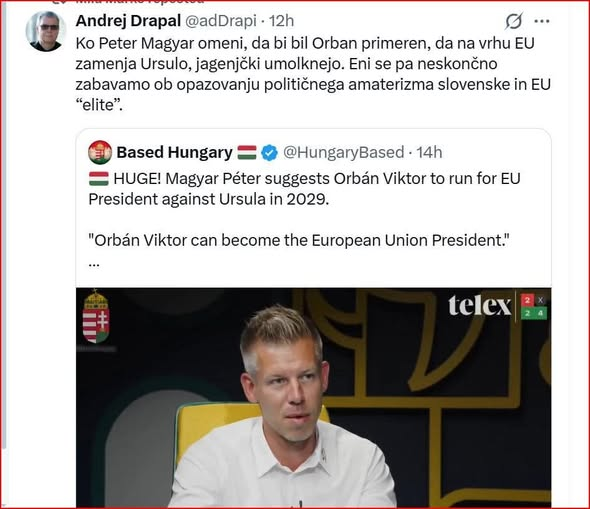 Le kaj porečejo naši levičarji in Levica na tale scenarij??