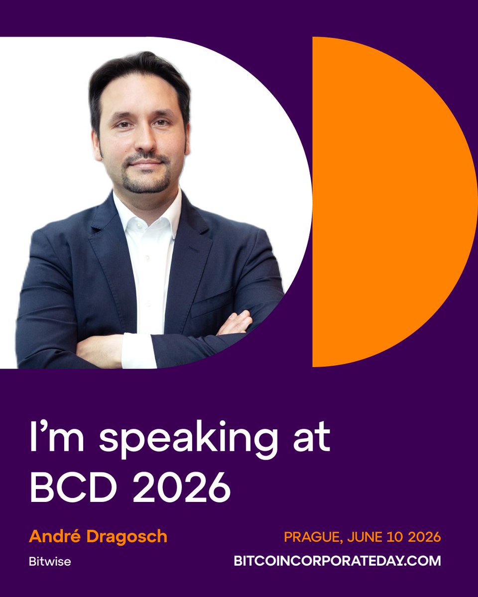 Andre_Dragosch's tweet photo. Excited to be speaking at Bitcoin Corporate Day in Prague next week!

Must-attend event for institutional investors looking for ways to get exposure to Bitcoin.

🗓️ When? 10th of June 2026

🎯 Where? Prague, Czech Republic - final venue details will be announced soon.

Prestigious meeting with Michael @saylor, @jackmallers, @AlexandreLaizet and many more attendees. 210 seats only.

Don't have a ticket, yet? 

Feel free to DM me directly if you would like to attend!

See you in Prague!