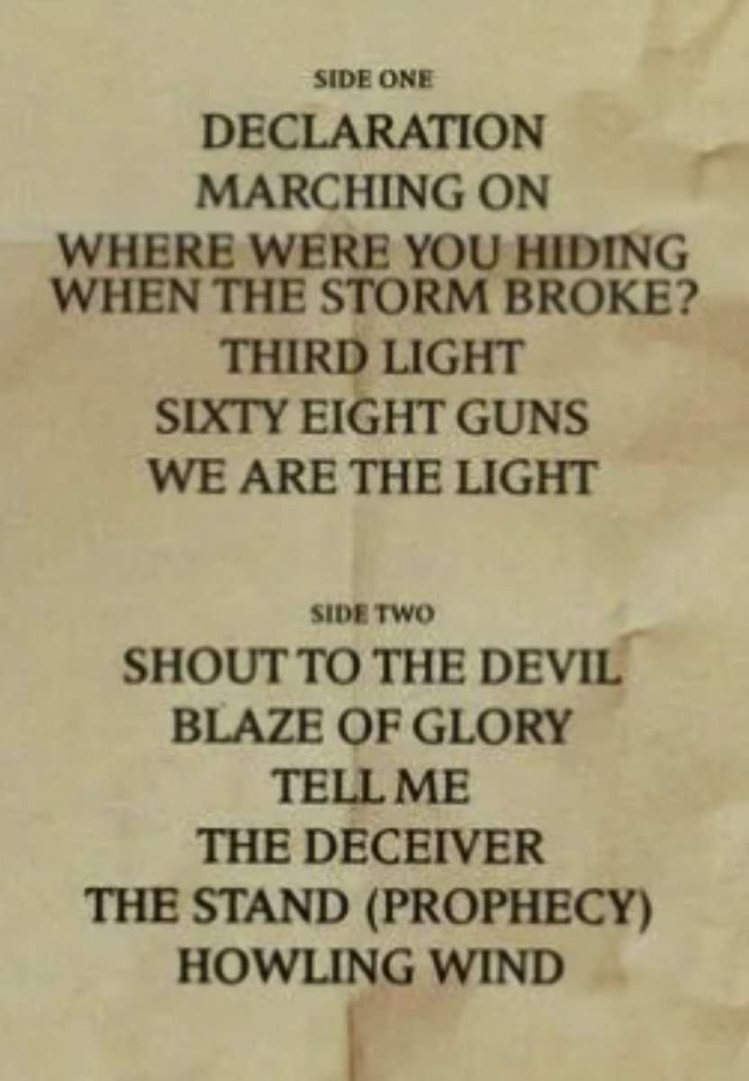 lee0969's tweet image. On this day in 1984 No 59 UK Album Chart The Alarm with their debut album “Declaration” Described at the time as playing every track like it’s the climax of their set. A brilliant album and I’ll choose “Sixty Eight Guns” how about you? #1980s #TheAlarm @jillwebb2005 @nikidoog
