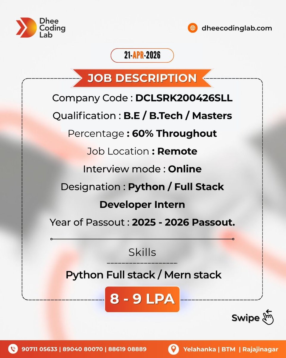 Dhee Coding Lab tweet media