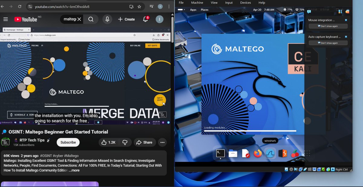 Ibroheeeem's tweet photo. Day34 /#100DaysInCybersecurity
I Got introduced to OSINT (Open Source Intelligence) and how itβs used in cybersecurity investigations.
Started exploring tools and currently working with Maltego π
@segoslavia @akintunero #OSINT @ireteeh https://t.co/QyO8ISN8QT
