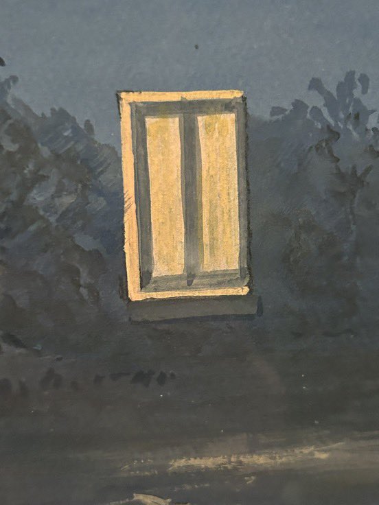 We saw this wonderful atmospheric painting <a href="/museummagritte/">MuséeMagritteMuseum</a> in Brussels in 2024. We have now put details about it on the arts-related page of our website. 
dreamsid.com/art-related-po…