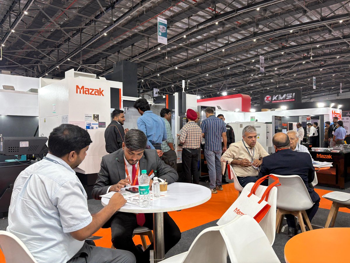 MazakIndia's tweet image. #Innovation #Precision #Performance #CuttingEdgeMachines #HighSpeed #HighAccuracy #HighProductivity #Machinetool