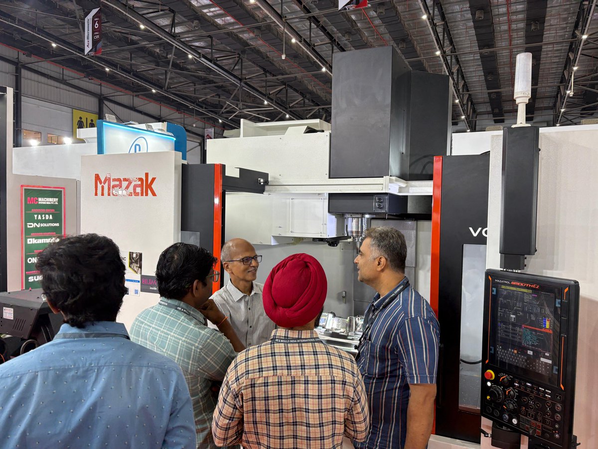 MazakIndia's tweet image. #Innovation #Precision #Performance #CuttingEdgeMachines #HighSpeed #HighAccuracy #HighProductivity #Machinetool