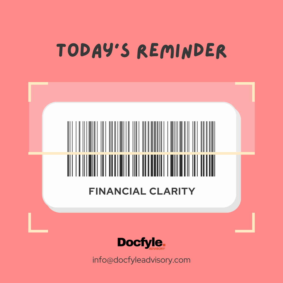 Docfyle advisory tweet media
