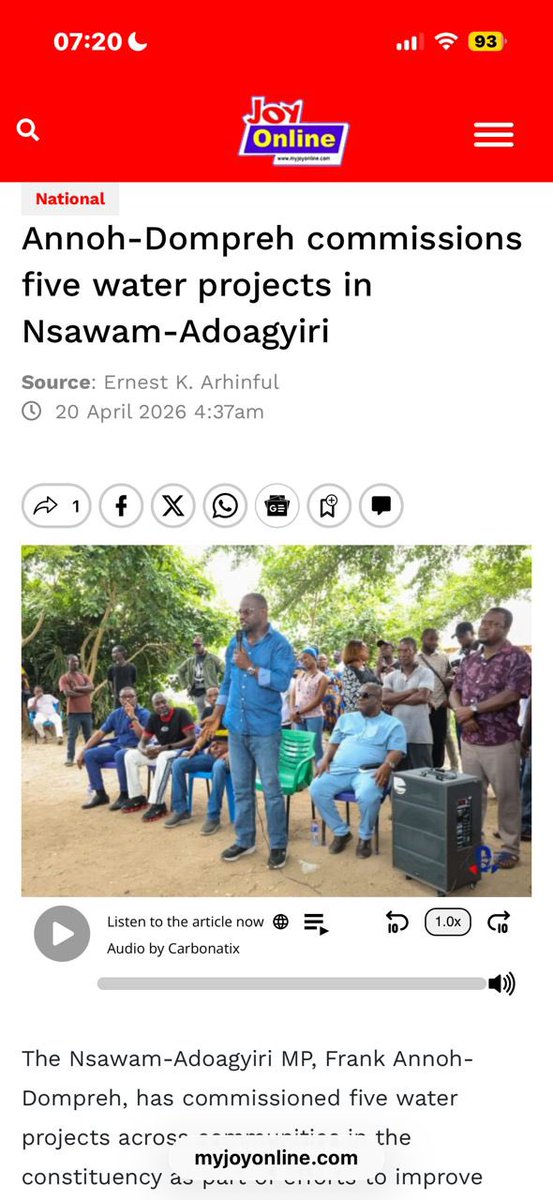 osibisa09's tweet image. When commitment meets action, progress follows.🔥🔥🔥🫡

#WaterIsLife
#DomprehsWaterProject
#NsawamAdoagyiriIsRising