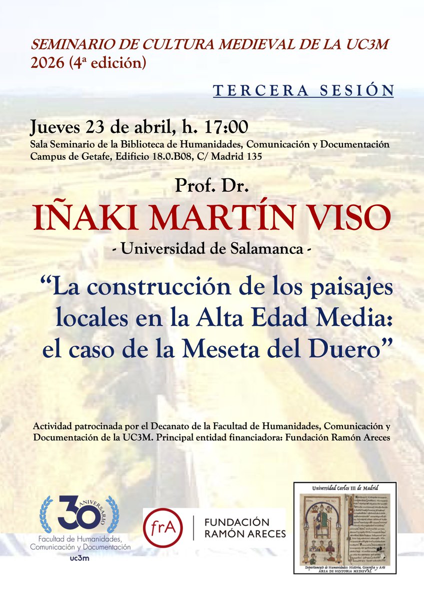 Seminario de Cultura Medieval | UC3M tweet media