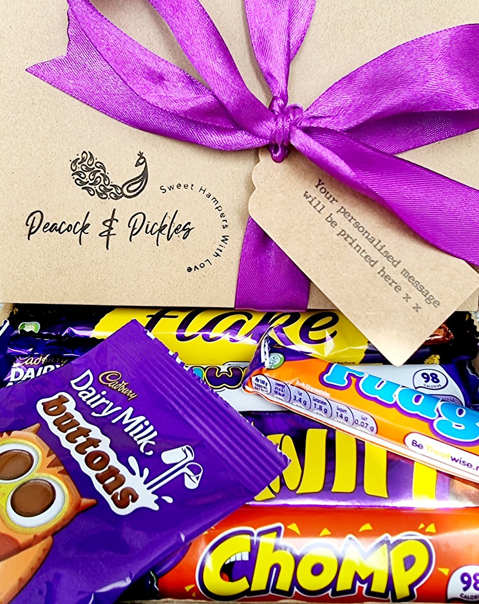 PeacockChoc's tweet image. Chocolate Hamper Gift Box | Birthday Letterbox Treat For Her or Him tuppu.net/1cb9120c #chocolate #handmadefurniture #shelving #housewarming #rusticfurniture #greetingscard #lakedistrict #homeoffice #Photography #birthday #PostableGifts