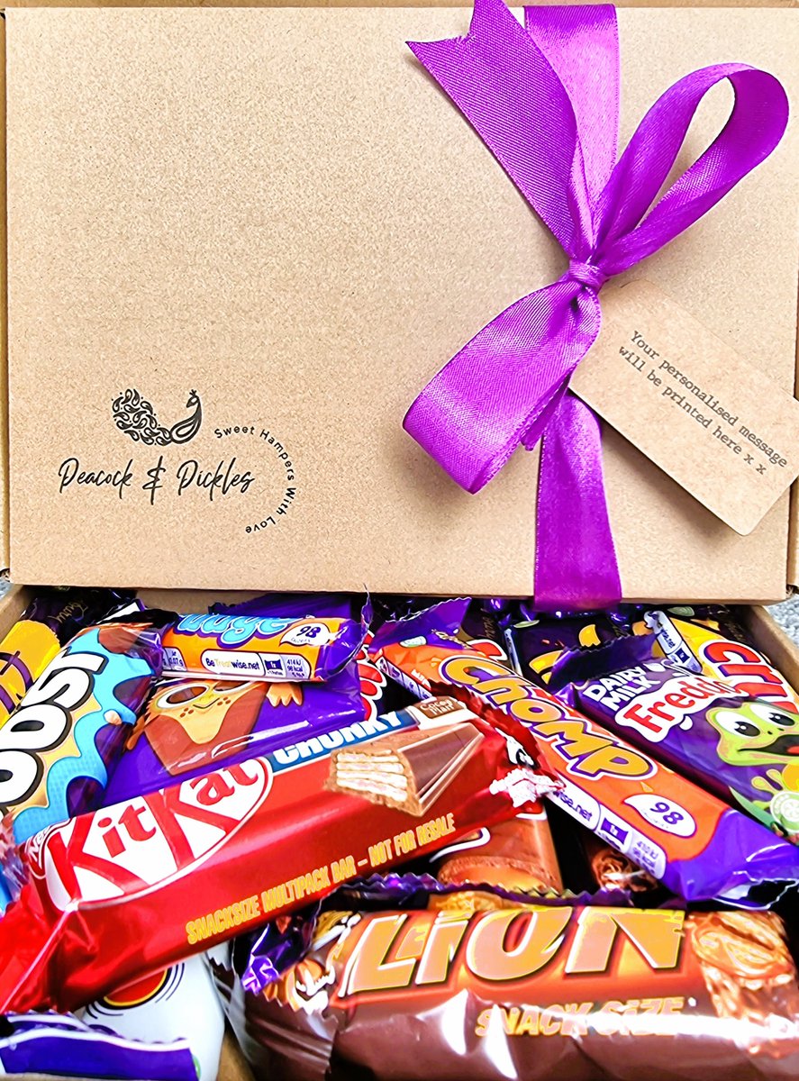 PeacockChoc's tweet image. Chocolate Hamper Gift Box | Birthday Letterbox Treat For Her or Him tuppu.net/1cb9120c #chocolate #handmadefurniture #shelving #housewarming #rusticfurniture #greetingscard #lakedistrict #homeoffice #Photography #birthday #PostableGifts