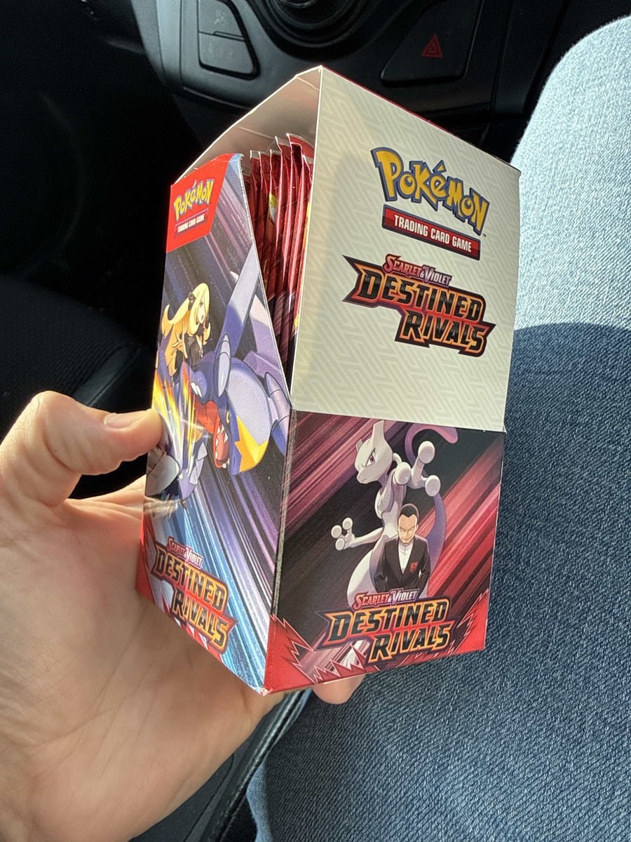 destined rivals booster box restock Destined Rivals Scarlet & Violet Pokemon Booster Box main image 1