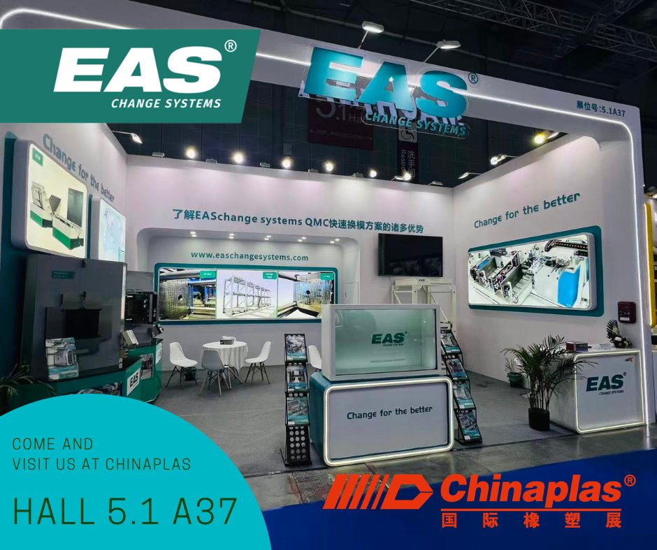 EAS_Europe's tweet photo. 🚨We’re Live at ChinaPlas2026! 🚨

The wait is over—Day 1 of the ChinaPlas2026 has officially kicked off here in Shanghai (China)! Let’s make this a show to remember. See you at Hall 5.1 BoothA37 !

#PlasticsInnovation #RubberIndustry #moldchangesystems https://t.co/gcODwjwEaw