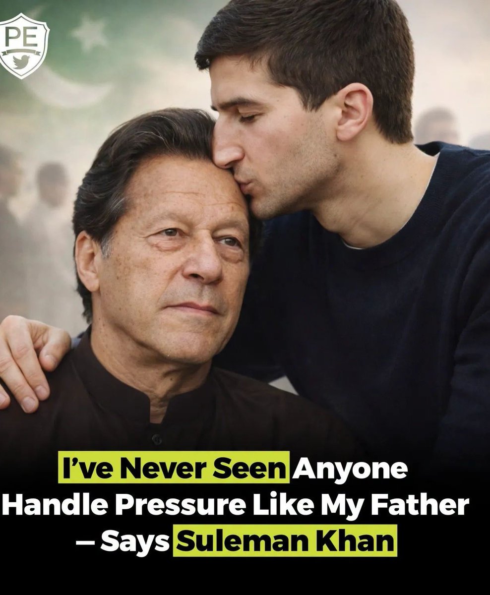 I’ve never seen anyone handle pressure like my father.
Sulaiman Khan