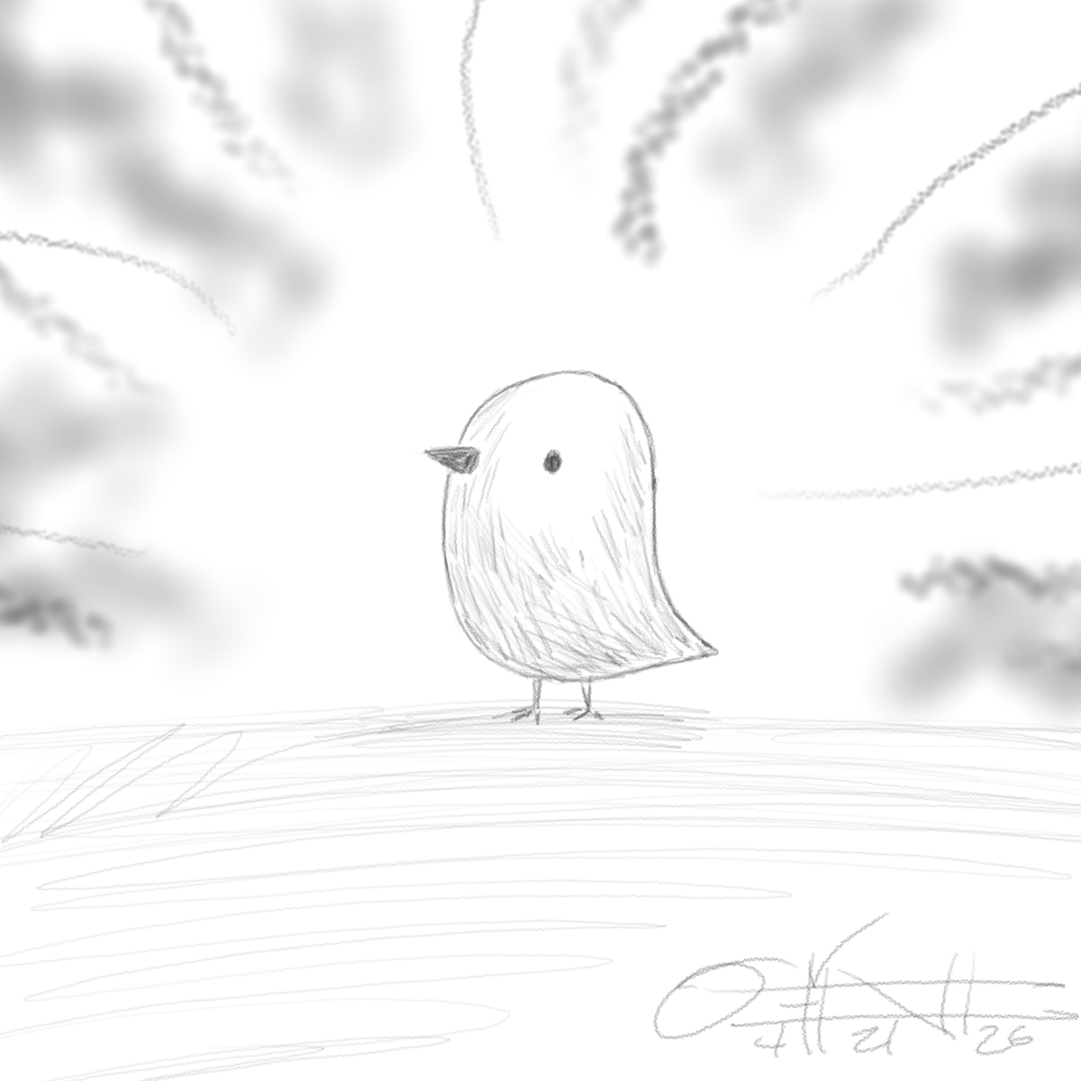 Mike_E_angelo's tweet image. I am learning how to #draw by spending time every day with a #reference render

🎨 #DailyArt Production #163
🖼 Theme(s): #character #birdie
✨ Reference Source: #Midjourney generation
⏰ Time spent: Roughly 25 minutes
🎶 Listening to: NA
📝 Notes/thoughts: Going with a simple