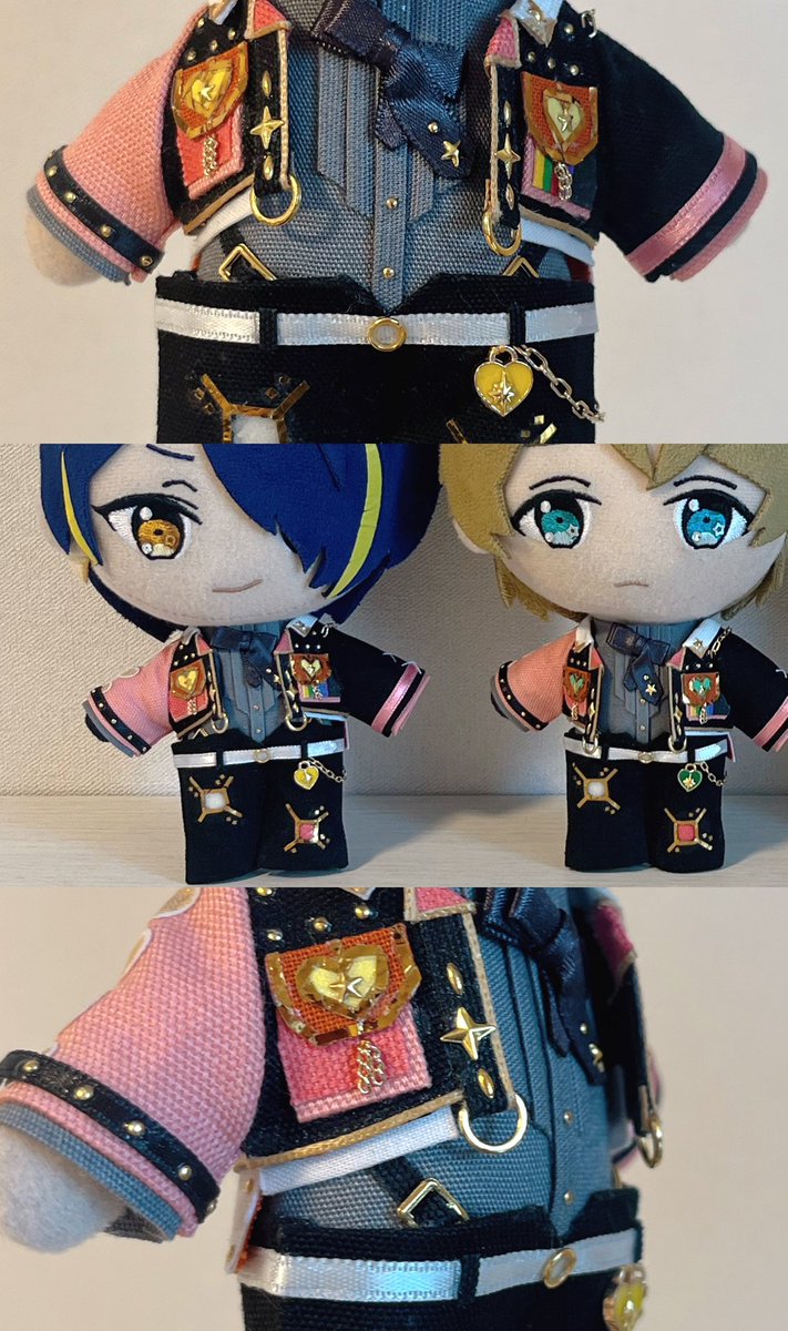 22_94_22's tweet photo. 感謝祭☆胸に灯すOVERFLOW！

MV衣装〜〜〜〜🗼🗼

#あんスタ手芸部 https://t.co/r9mQQdPL4i